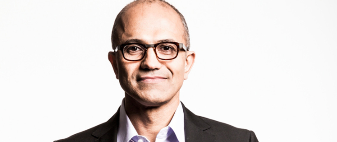 Satya Nadella is Microsoft's new CEO