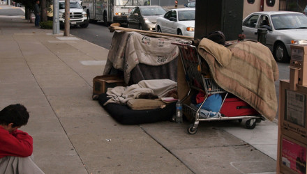 Homeless rate in California is rapidly rising