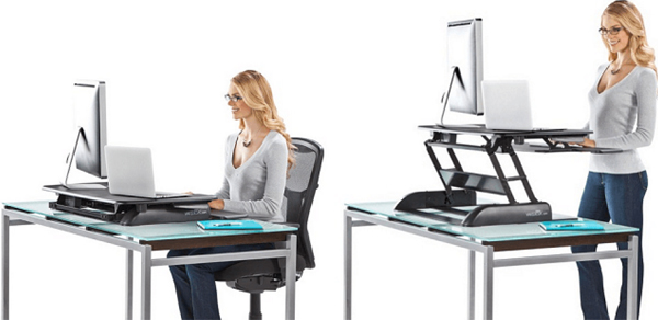 Varidesk demonstration