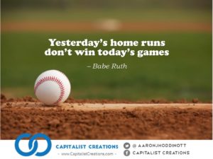 Babe Ruth quote on winning